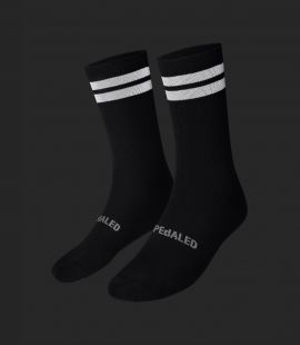 reflective socks black odyssey ref pedaled