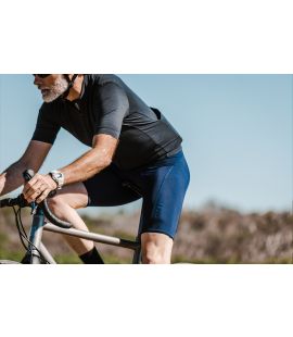 road cycling men bibshorts blue essential in action pedaled