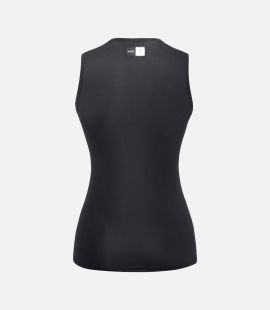 women cycling base layer black essential back pedaled