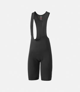 women cycling bibshort training black essential front pedaled
