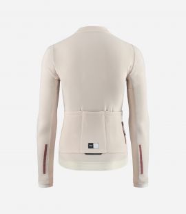 Cycling Jersey Long Sleeve White for Women - Back - Odyssey | PEdALED
