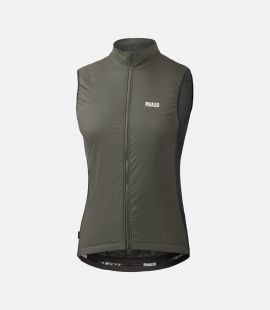 Cycling Vest Grey for Women - Front - Essential | PEdALED
