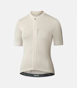 women cycling jersey white mirai front pedaled