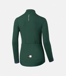 Cycling Jersey Green for Women - Back - Essential | PEdALED
