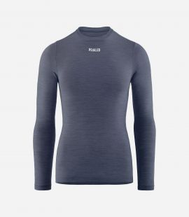 Cycling Merino Base Layer Navy for Women- Front - Element | PEdALED
