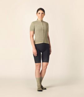 women merino cycling jersey mermaid essential total body front pedaled
