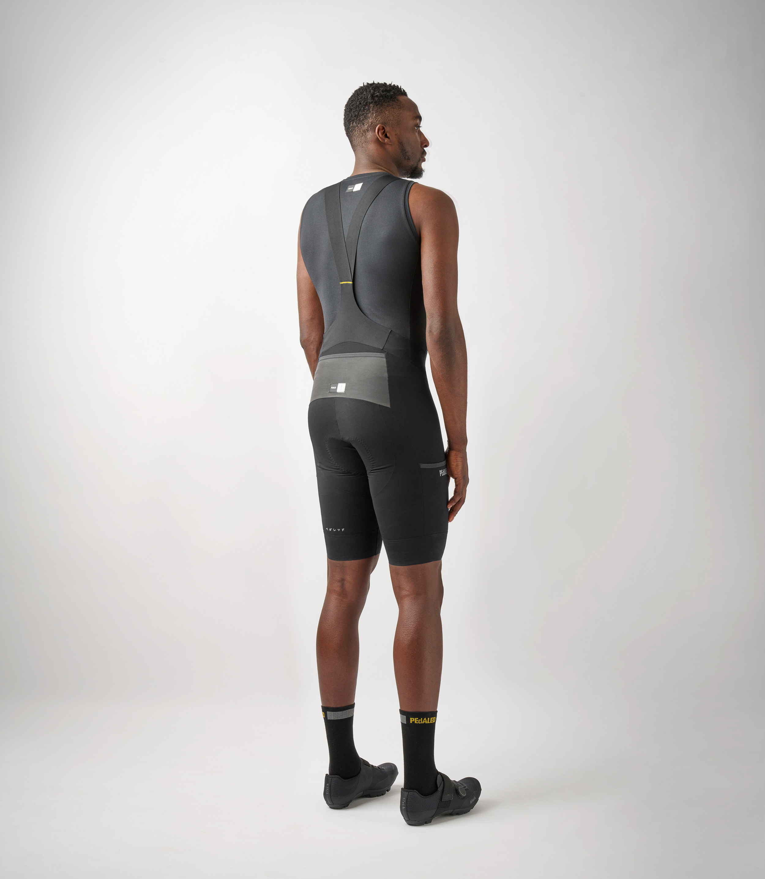 Sleeveless cycling base layer Black for Men | PEdALED