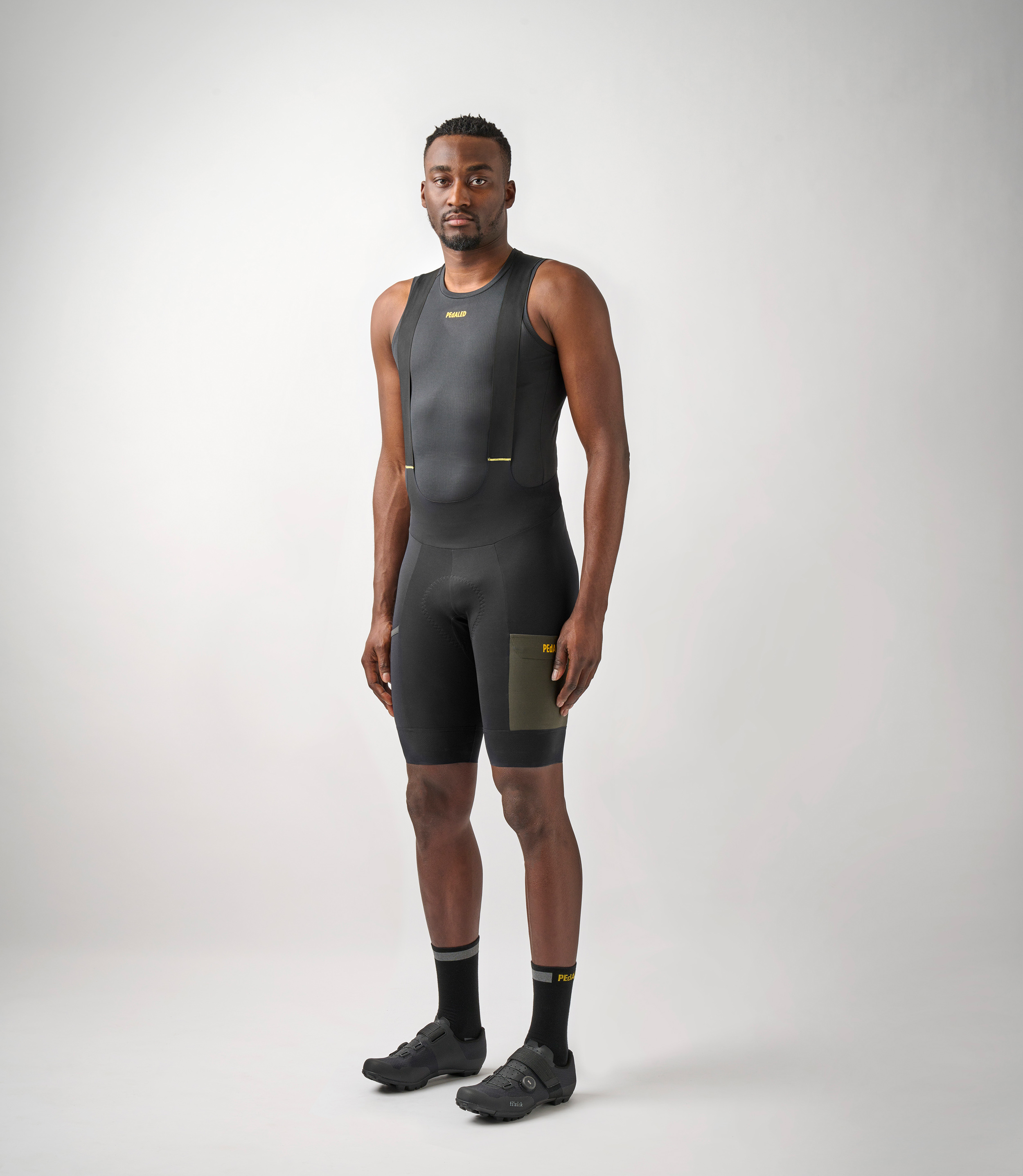 Sleeveless cycling base layer Black for Men | PEdALED