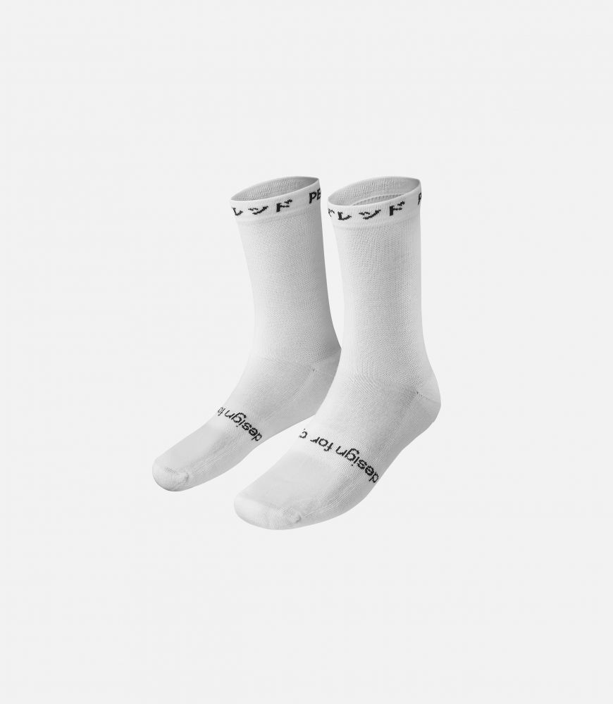 winter socks merino plain essential white pedaled