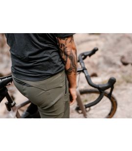 gravel shorts adventure forest green jary pedaled