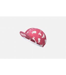 japanese bandana cycling cap red bunny front pedaled
