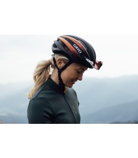 merino long sleeve jersey women forest green essential in action pedaled